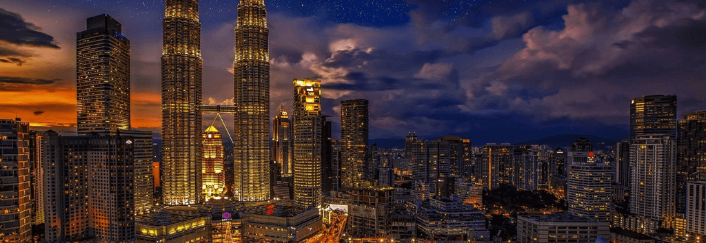 Kuala Lumpur, Malaysia Stadtansicht