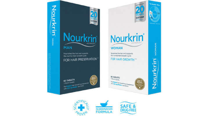 Drug free Nourkrin Man and Woman
